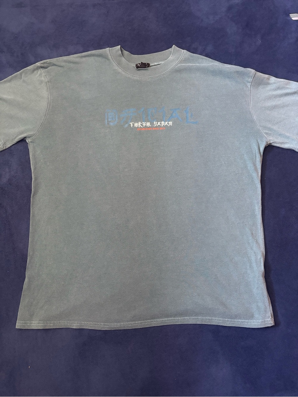BooHooMan Oversized Graphic T-Shirt